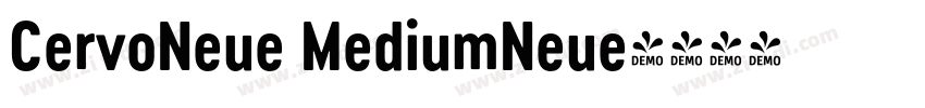 CervoNeue MediumNeue字体转换